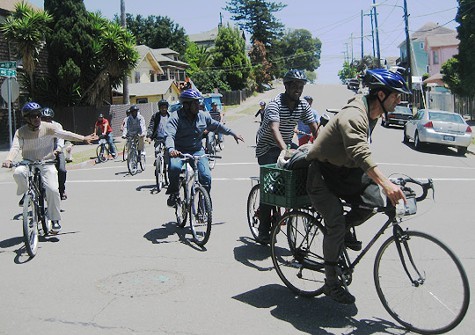 The Bike Down benefits Cycles of Changes Bike-Go-Round program.