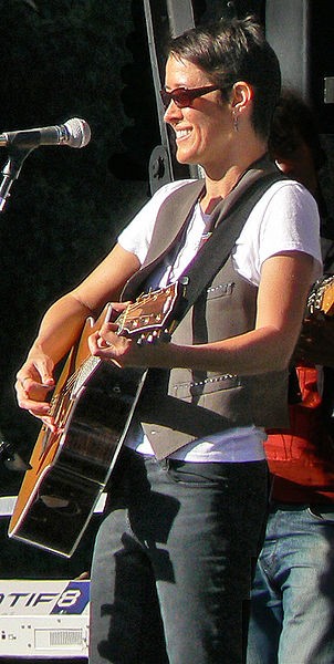 Michelle Shocked at Hardly Strictly Bluegrass in 2007.