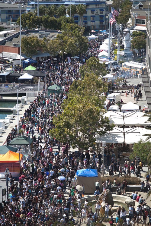 The crowd at last years festival.