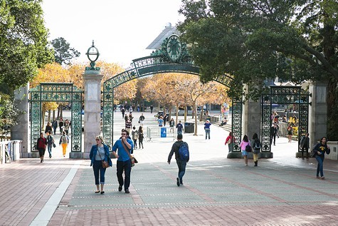 UC Berkeley campus. UC Berkeley campus.