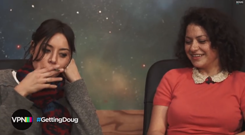 Aubrey Plaza partakes on Getting Doug With High back in November