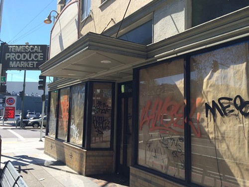 The eventual home of Clove & Hoof, at 4001 Broadway in North Oakland.