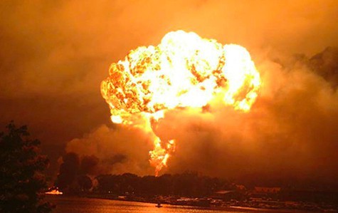 A train carrying fracked crude exploded in Quebec last year, killing 48 people.
