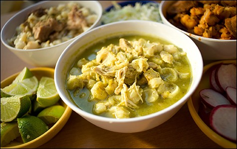 Pozole at Taco Grill