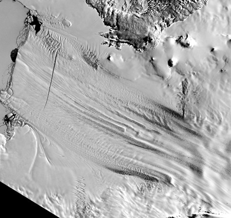 The West Antarctic ice sheet is melting faster than expected.