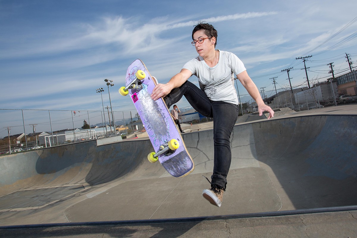 Skateboarding legend Tony Hawk visits Healdsburg art gallery