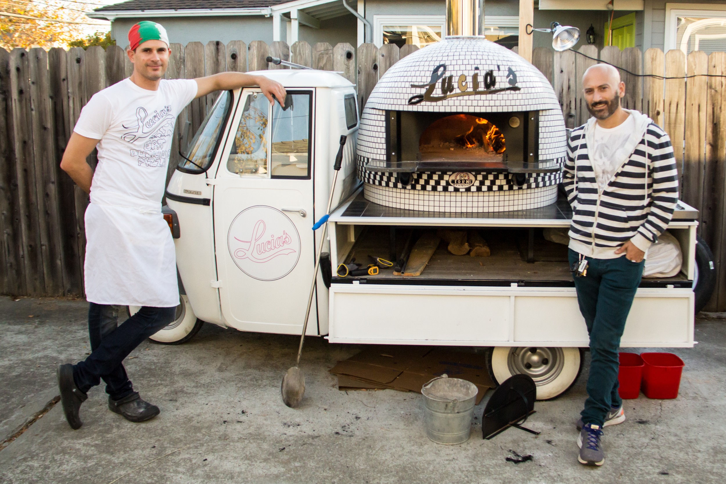 Lucia's Pizza Goes Mobile in a Piaggio Ape | East Bay Express | Oakland,  Berkeley & Alameda