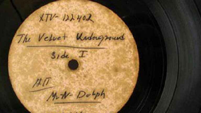 40 Years Later, Rare Velvet Underground Acetate Turns Up … on eBay, Thanks to Oakland Record Shop