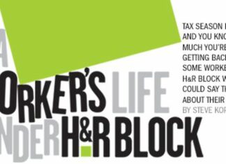 A Worker’s Life Under H&R Block