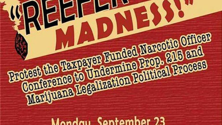 Anti-Pot Group: Insane, Pothead Pedophile Protesters Scaring Us