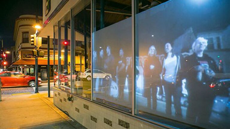 Artists Create Two-Way Video Portal for Oaklanders to Meet Their Neighbors
