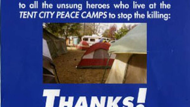 Jim Rogers Ignores Request, Uses Tent-City Pic in Political Ad