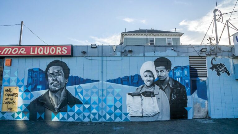 West Oakland Finally Gets a Black Panther Mural