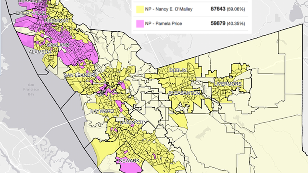 Election Results in Alameda County District Attorney's Race Reveal a