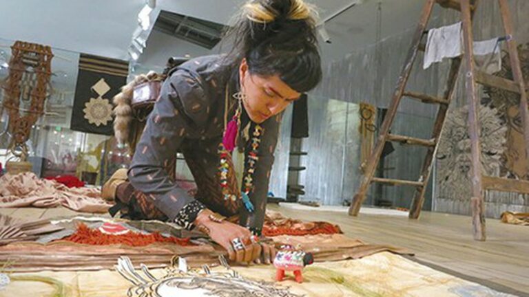 Co-Working Witch Wives: Swoon and Monica Canilao at Chandran Gallery