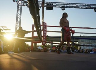Boxing Night at 16th Street Station in West Oakland