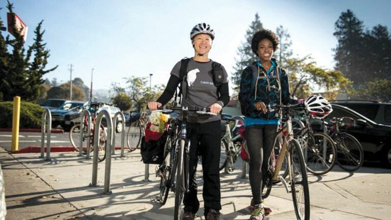 Women Bike Book Club at Rockridge Library