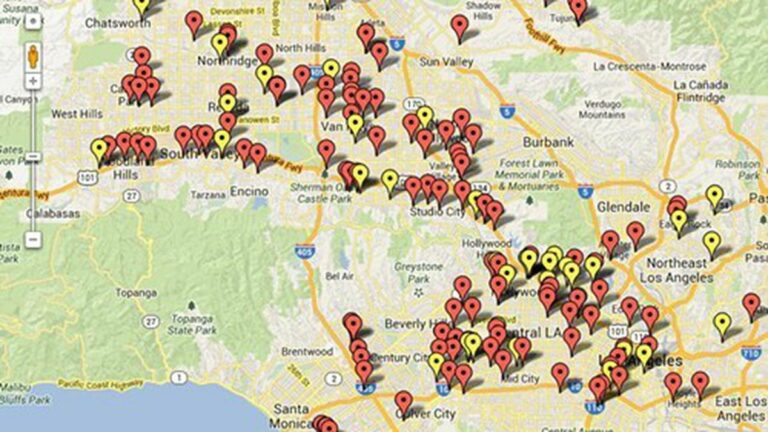 Where Are Los Angeles’ 135 Legal Medical Marijuana Dispensaries?