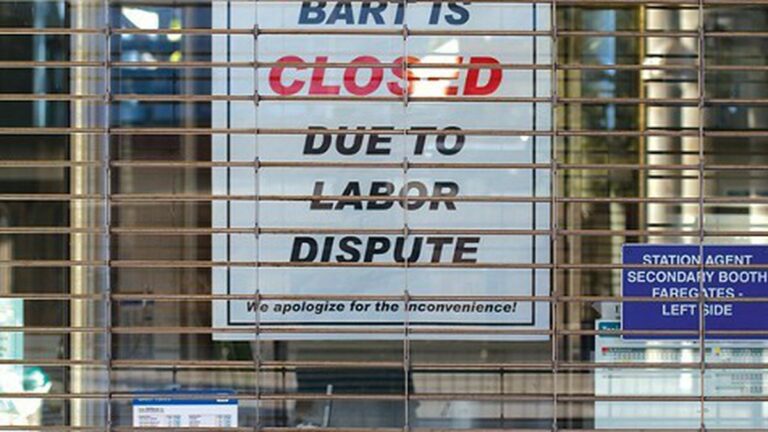 BART Strike Set for Tonight