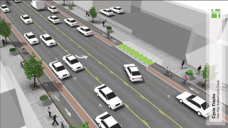 Oakland Council to Vote on Telegraph Avenue Redesign, City’s First Protected Bike Lane