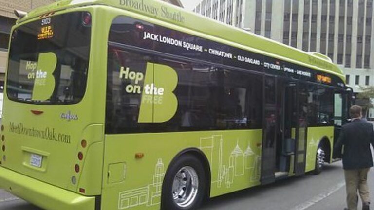 Oakland Launches New Broadway Shuttle