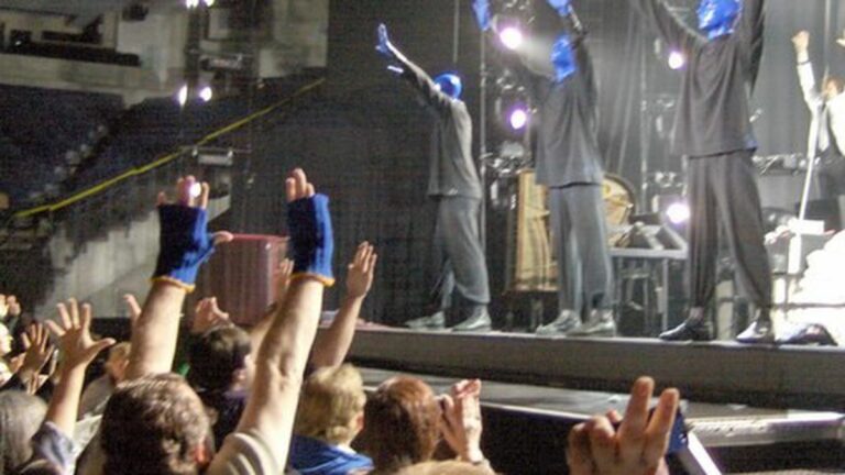 Oakland Shows Blue Man Group Its “O Face”