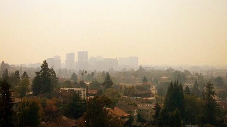Suisun City Fire: Winds Cause Heavy Smoke, Ash Drift in Oakland
