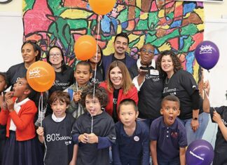 Blue Shield, KaBOOM! Partner on an Oakland School Playground