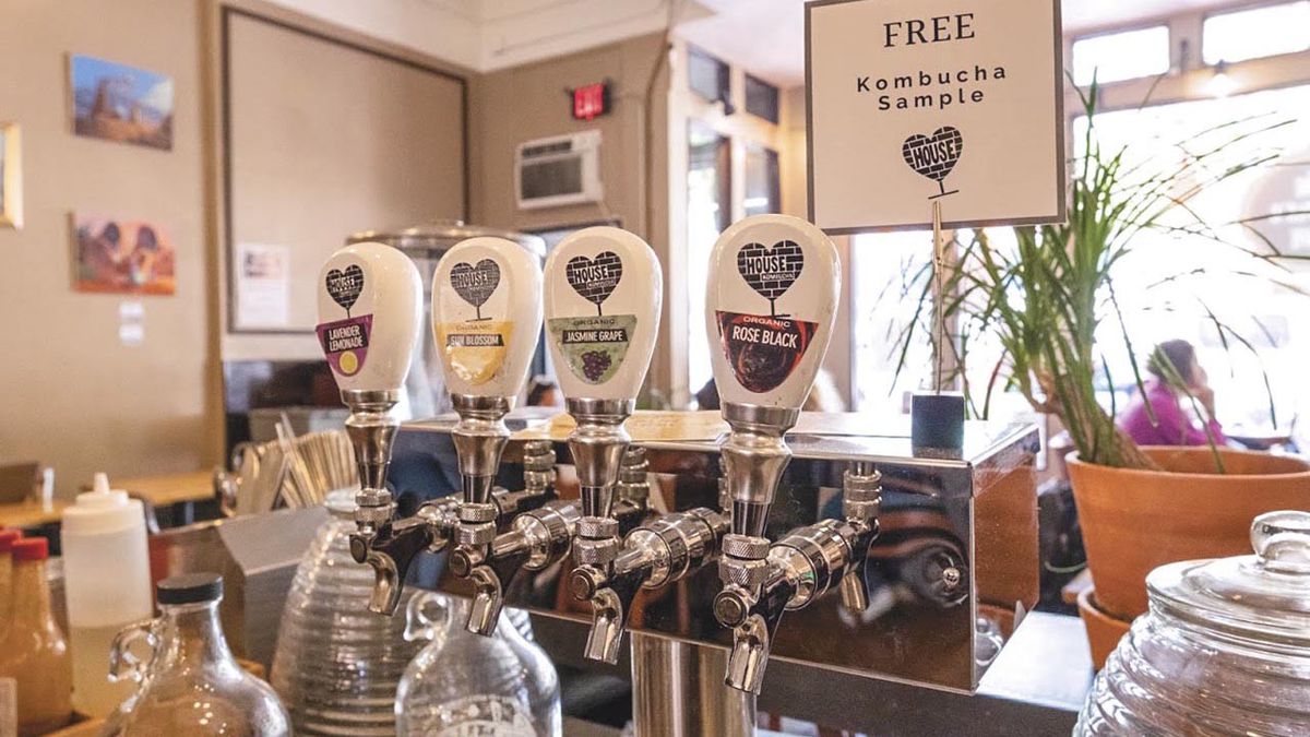 With House Kombucha, People's Cafe Transforms Into a Kombucha Taproom