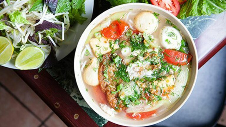 Soup of the Day at Cafe Kim Thuy