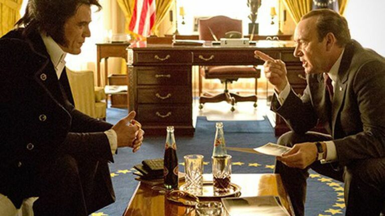 Shannon + Spacey = Elvis & Nixon