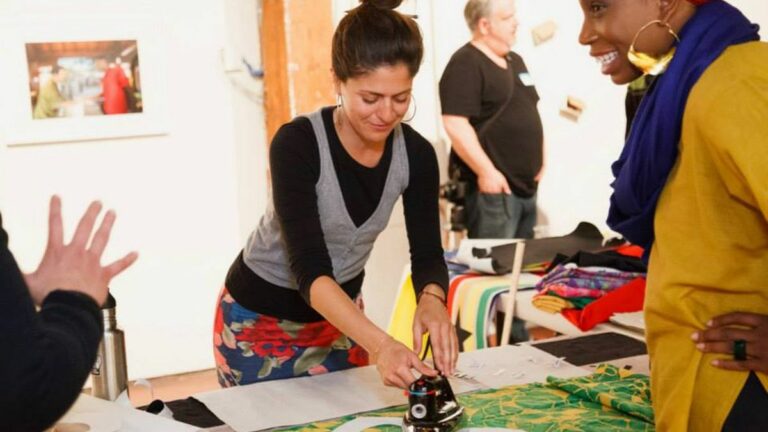 Flags as Art and Identity at Oakland International High School