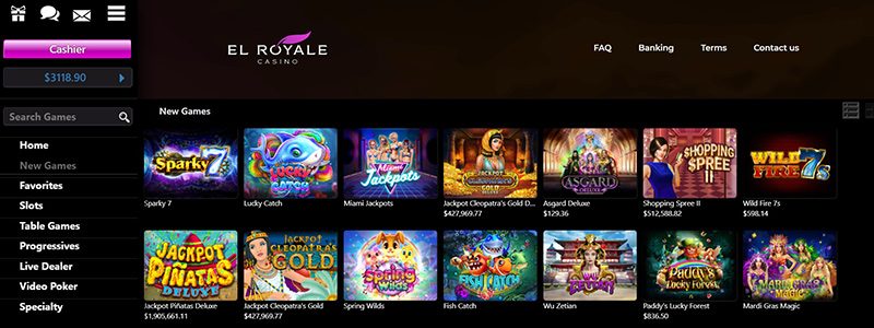 el royale online casino