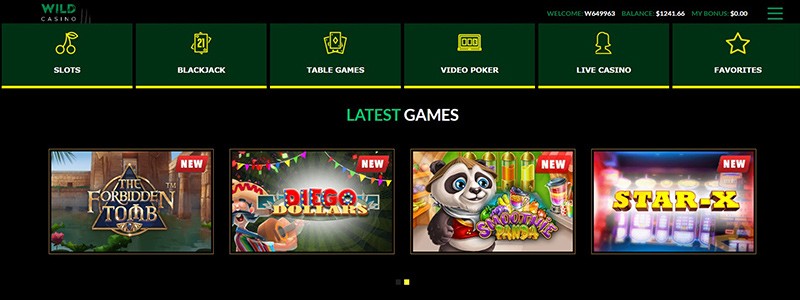 wild casino online gambling