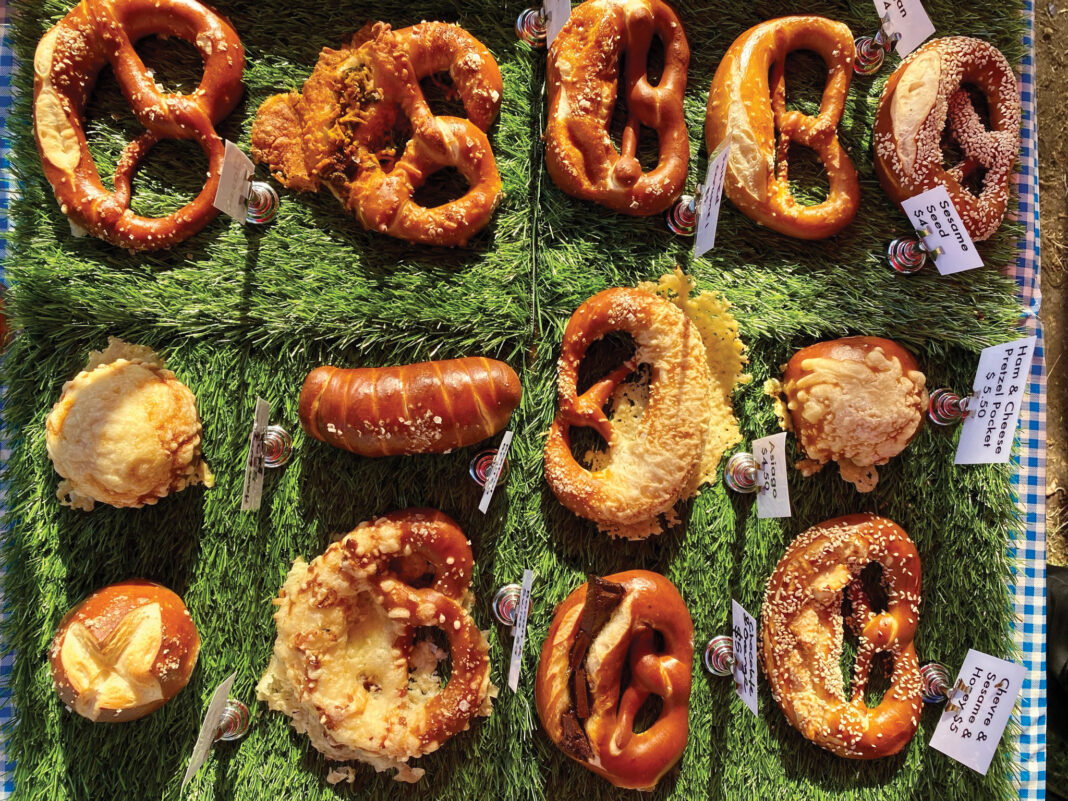 Squabisch Do the twist at Uli and Sabine’s pretzel palace. East Bay