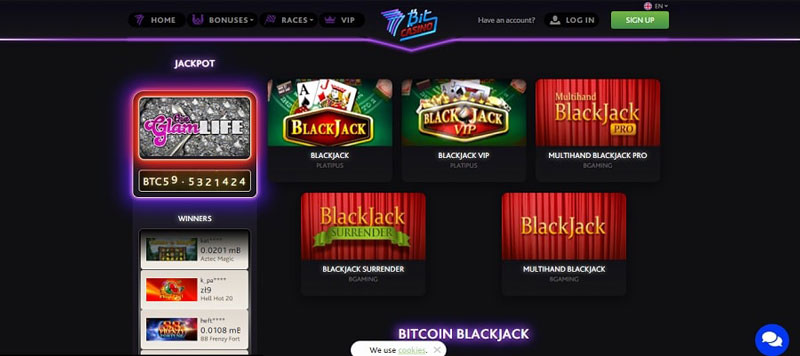 7-bit casino, best blackjack sites