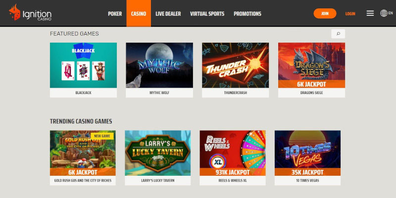 ignition home, best mobile casinos, real money
