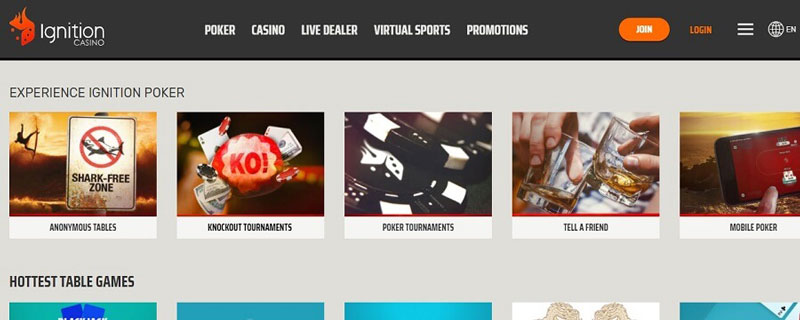 ignition, best online gambling sites for real money