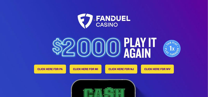 fanduel best michigan online casinos, legal, real money gambling