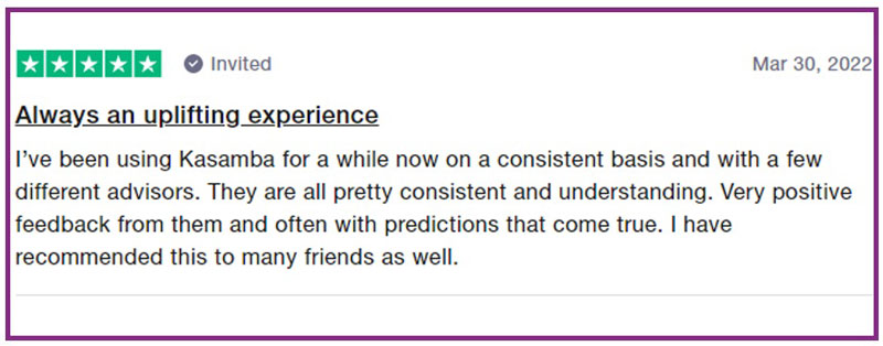 kasamba psychic review
