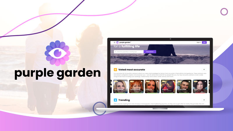 purple garden