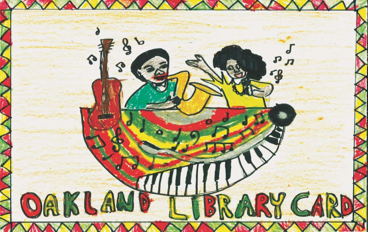 Library Cards Showcase Oakland Spirit