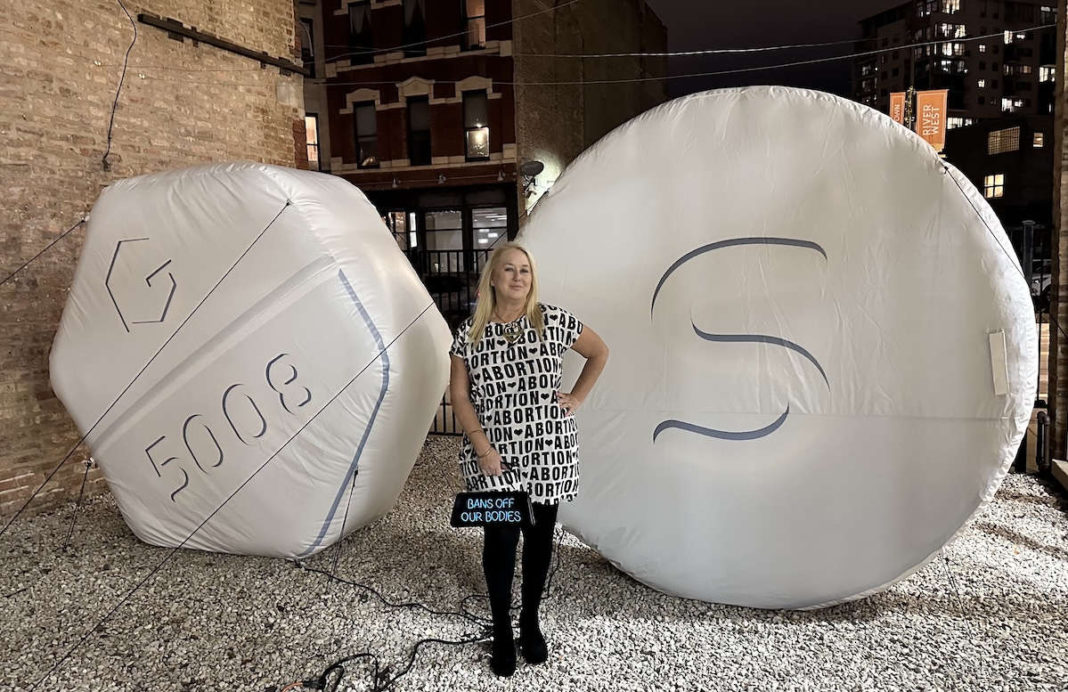 Feminist artist Michele Pred activates for equality
