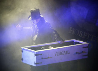 King Diamond thrilled at the Fox King Diamond thrilled at the Fox