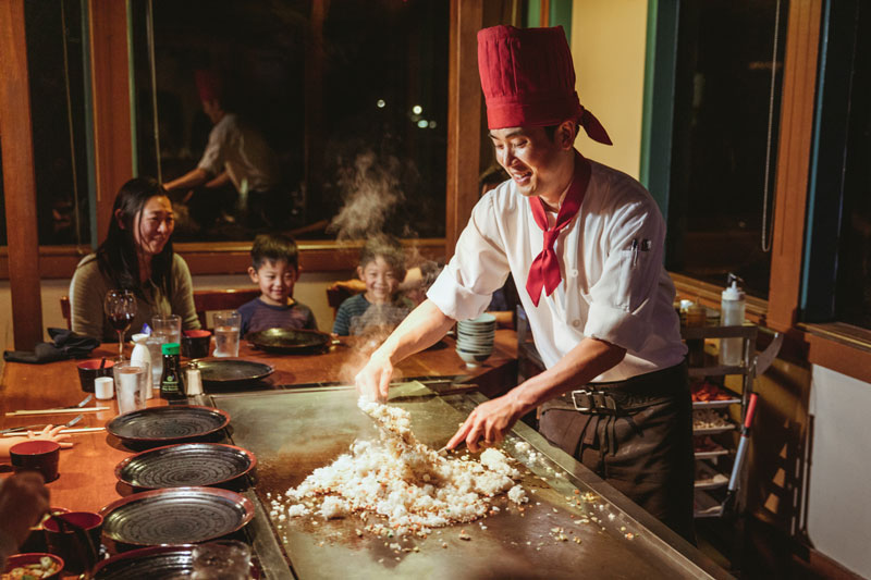 hana japan steak dining experience