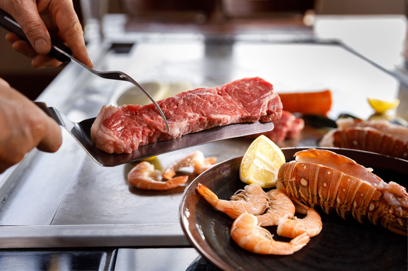 hana japan steak, black angus, seafood
