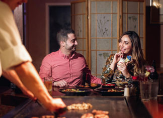 Celebrate Valentine’s Day With Dinner, a Show and a Gift at Hana Japan Steak and Seafood Dinner, show and a gift at Hana Japan