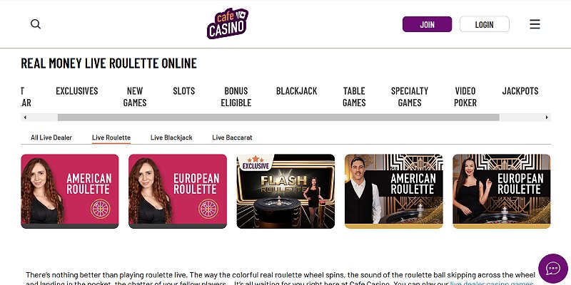 cafe casino