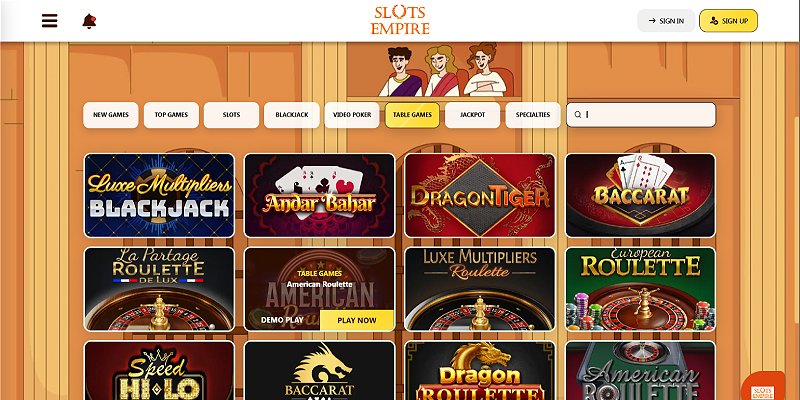 slots empire