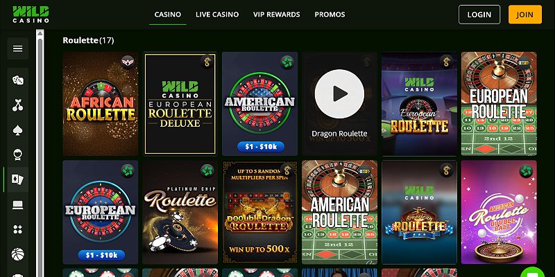wild casino